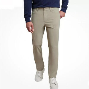 Kirkland Signature Men’s Commuter Pants, Tan, Size 40x30